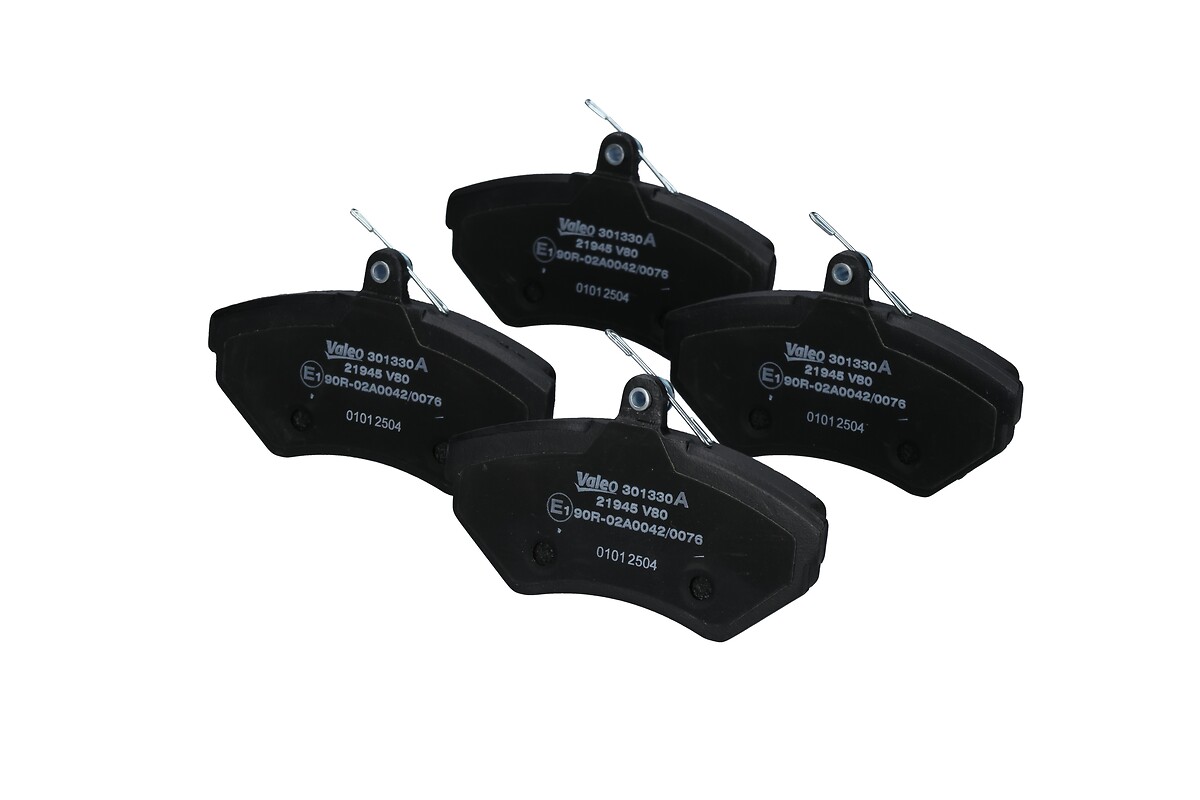 Jeu de 4 plaquettes de frein VALEO ref. 301330A